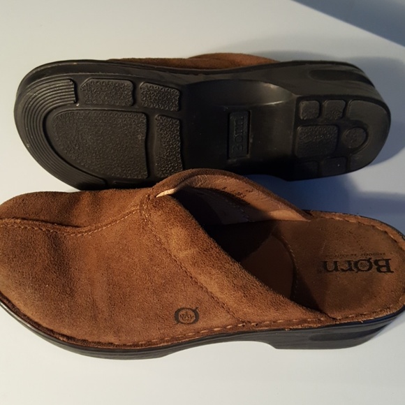 Boc Comfort Leather Clogs - Picture 6 of 8